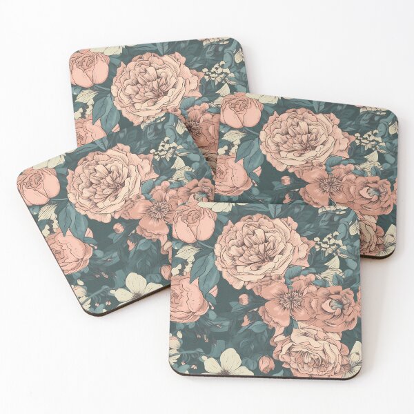 Item preview, colourful watercolour Flowers, digital art designed and sold by AthenaUK.
