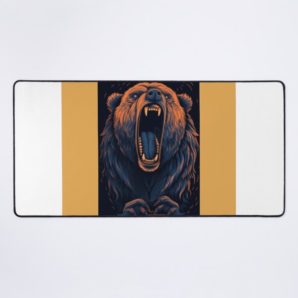 Item preview, Illustrated image of a roaring bear designed and sold by dygo1986.