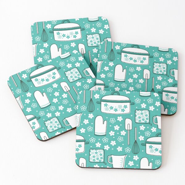 Item preview, Floral Vintage Kitchen Cookware designed and sold by robyriker.