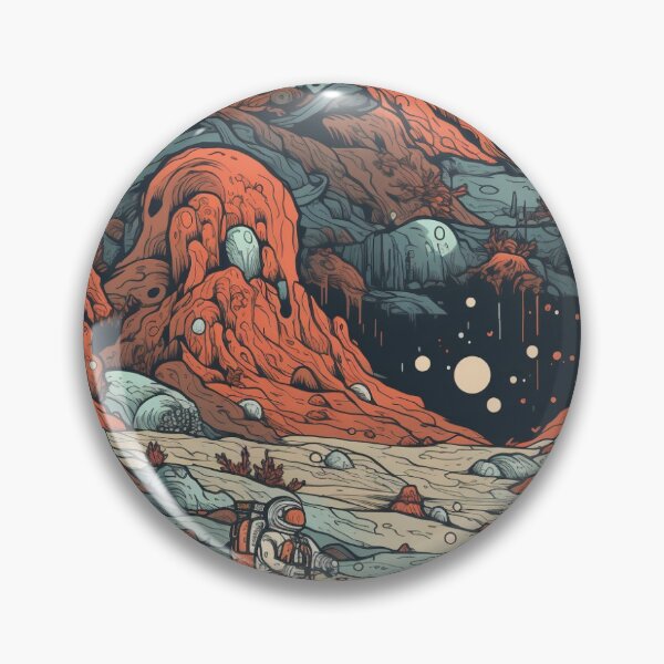 Item preview, Pattern Astronauts Exploring Planets Cartoon Style designed and sold by Arncil.