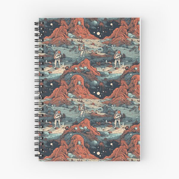Item preview, Pattern Astronauts Exploring Planets Cartoon Style designed and sold by Arncil.
