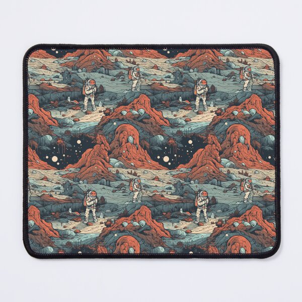 Item preview, Pattern Astronauts Exploring Planets Cartoon Style designed and sold by Arncil.