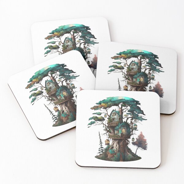 Item preview, Fantasy Tree House designed and sold by mukraker.