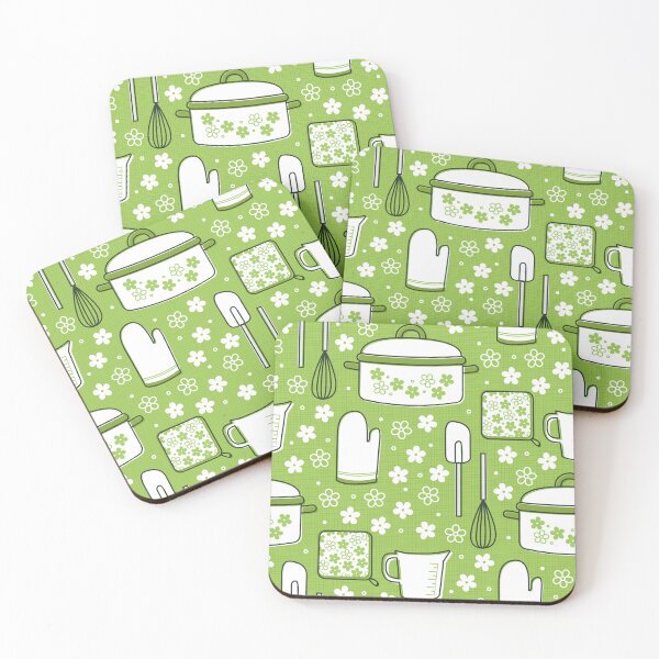 Item preview, Floral Vintage Kitchen Cookware designed and sold by robyriker.