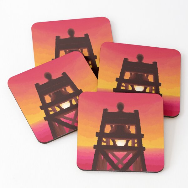 Item preview, Lifeguard Duty at Sunset designed and sold by burneyarts.