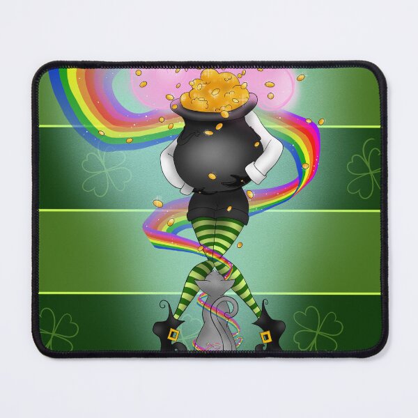 Item preview, St Patty Day Lucky Cat designed and sold by Hallie Odom.