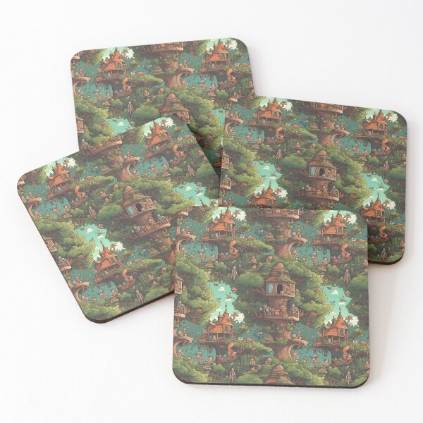 Artikelvorschau, Pattern Children of the Forest Cartoon Style entworfen und verkauft von Arncil.