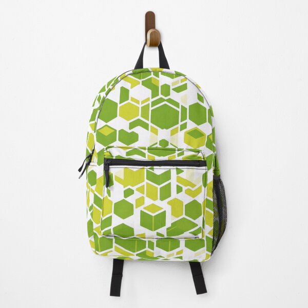 Item preview, Green Geometric Cubes Design designed and sold by Digi Artworks Store.