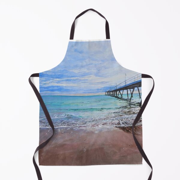 Item preview, Glenelg Jetty at sunset designed and sold by ChristineDavisArt.