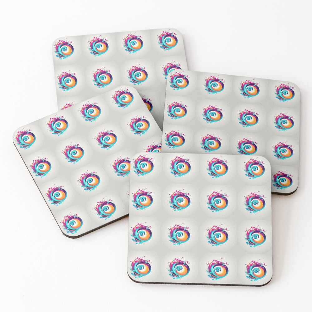 Item preview, Coasters (Set of 4) designed and sold by RunRight.