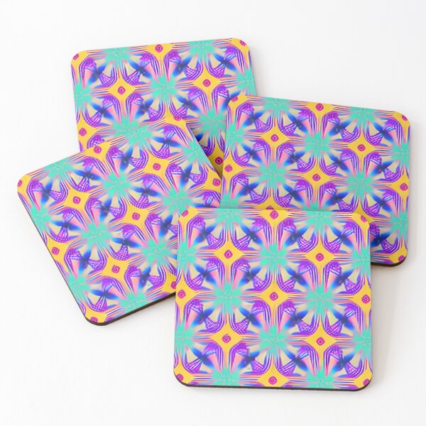 Item preview, Abstract Neon Kaleidoscope  designed and sold by calibrit.