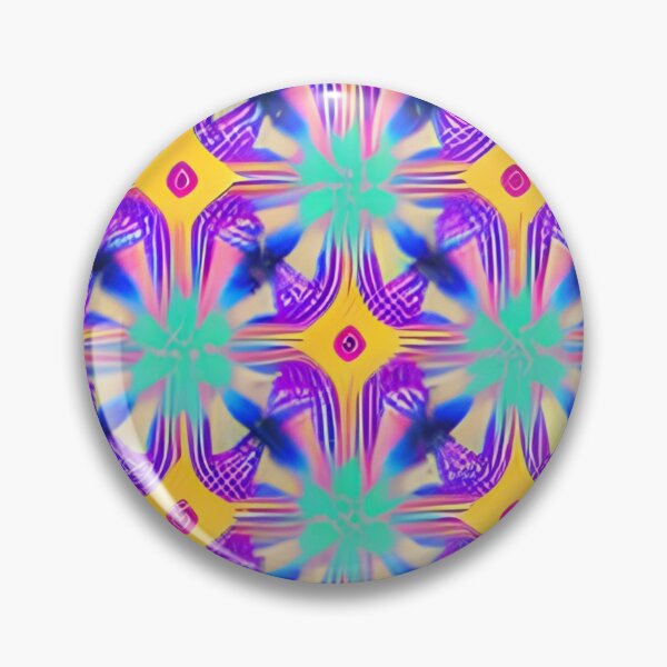 Artikelvorschau, Abstraktes Neon-Kaleidoskop entworfen und verkauft von calibrit.