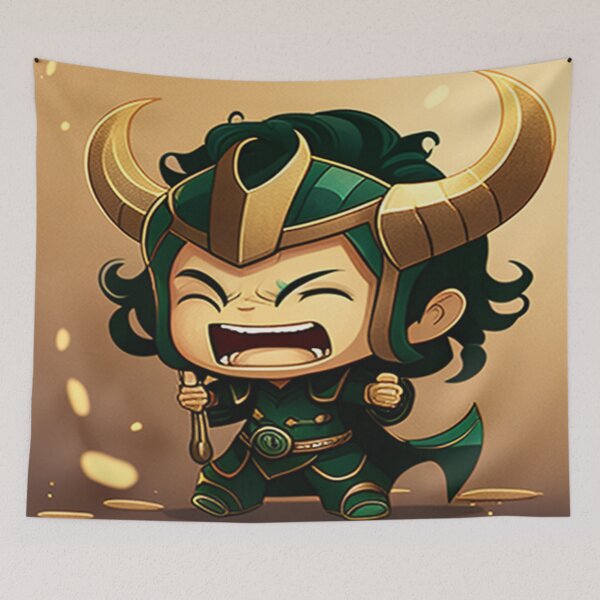 Item preview, Angry Chibi Loki designed and sold by GabyVGalindo.
