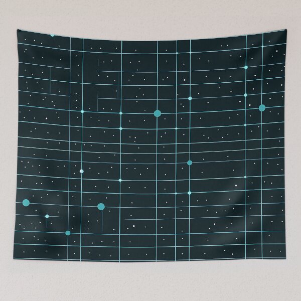 Item preview, Endless abstract landscape - Abstract Universe Seamless Pattern designed and sold by nelloryn.