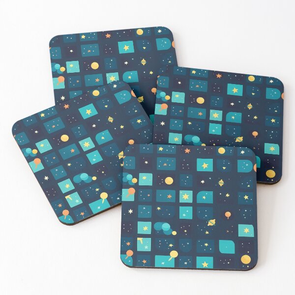 Item preview, Vibrant multidimensional vista - Abstract Universe Seamless Pattern designed and sold by nelloryn.