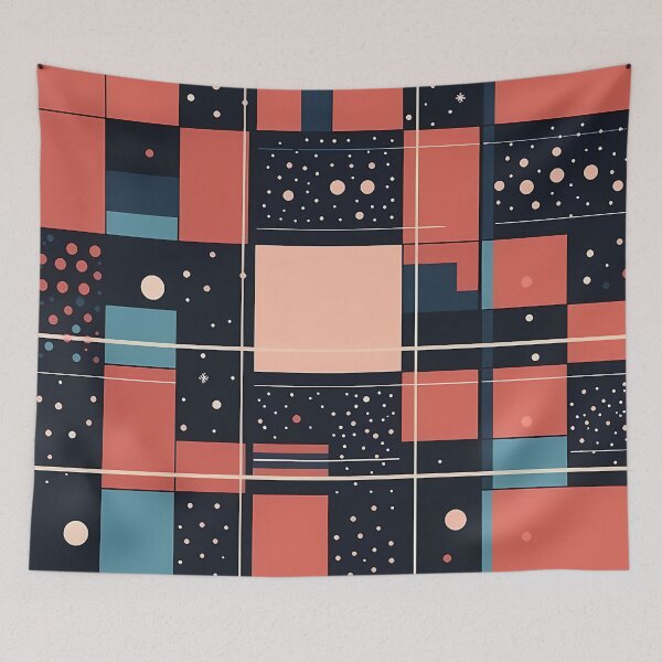 Item preview, Infinite abstract horizon - Abstract Universe Seamless Pattern designed and sold by nelloryn.