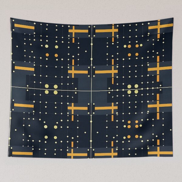 Item preview, Expansive artistic multiverse - Abstract Universe Seamless Pattern designed and sold by nelloryn.