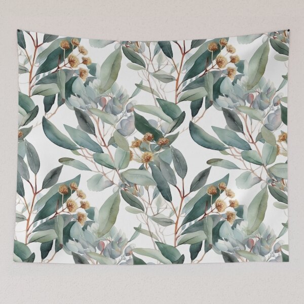 Item preview, Eucalyptus pattern designed and sold by Swags.
