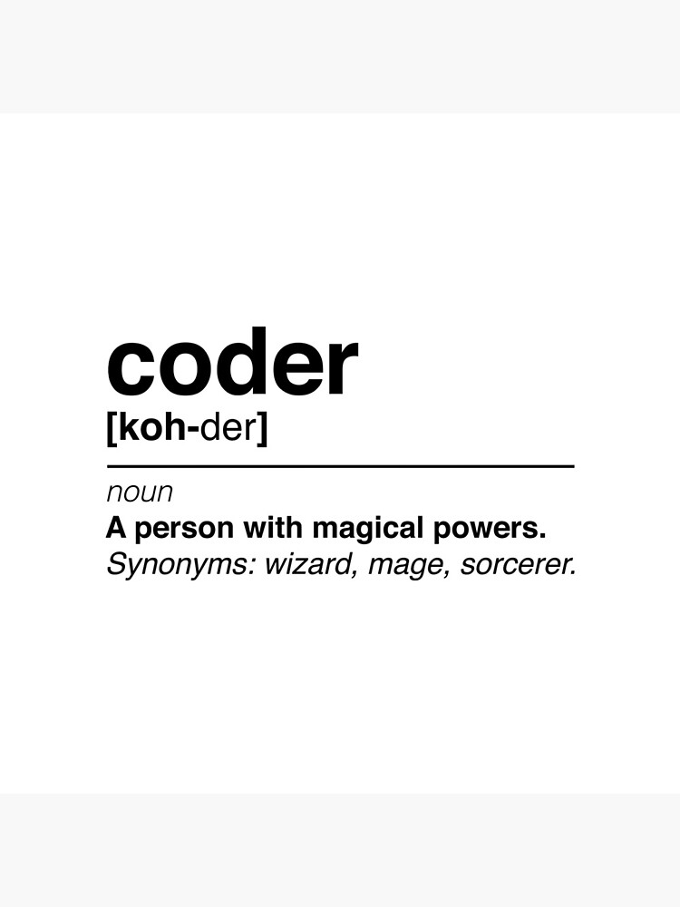 Coder definition by KeepOnCoding