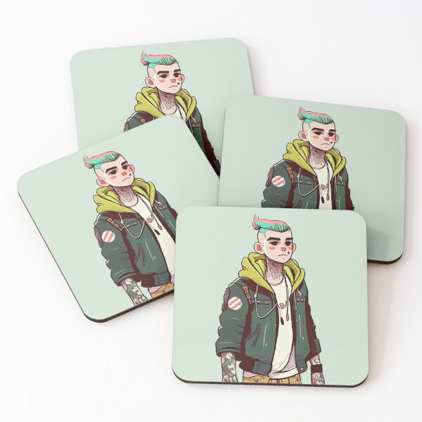Item preview, Young Hipster Character designed and sold by aiko-art.