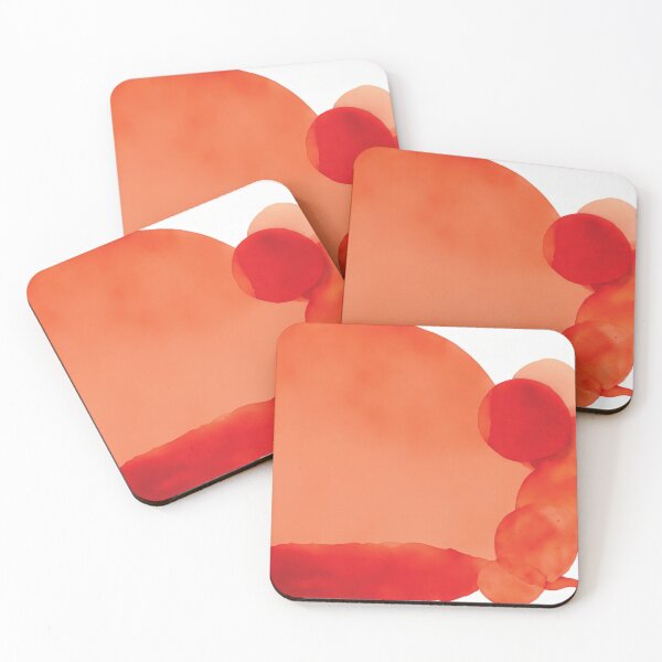 Item preview, Abstract Minimalism Red Watercolor designed and sold by ElectraW.