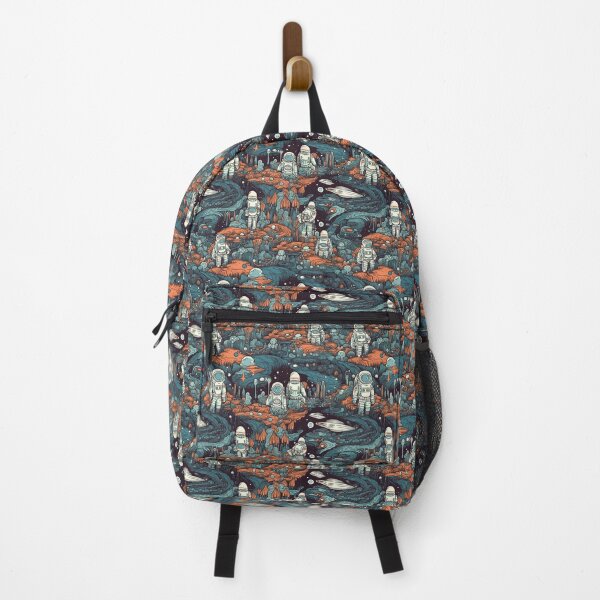 Item preview, Pattern Astronauts Exploring Distant Planets Cartoon Style designed and sold by Arncil.