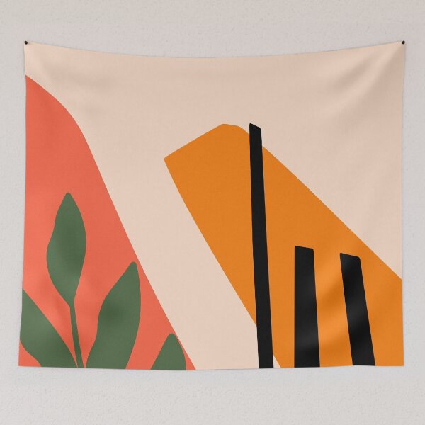 Item preview, Tropical Organic Vibes Orange designed and sold by MaiZephyr.