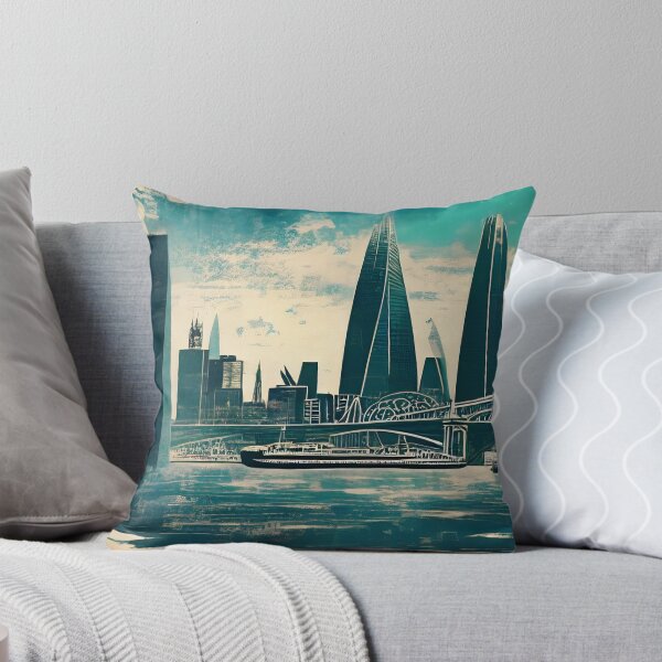Item preview, Vibrant city, stunning skyline. designed and sold by Imagyn8.