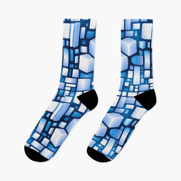 Item preview, Blue Geometric Pattern designed and sold by Digi Artworks Store.