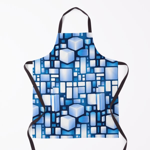 Item preview, Blue Geometric Pattern designed and sold by Digi Artworks Store.