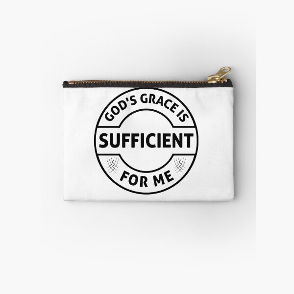 Item preview, God's grace is sufficient for me t-shirt, sticker and logo designed and sold by Billium Halder.