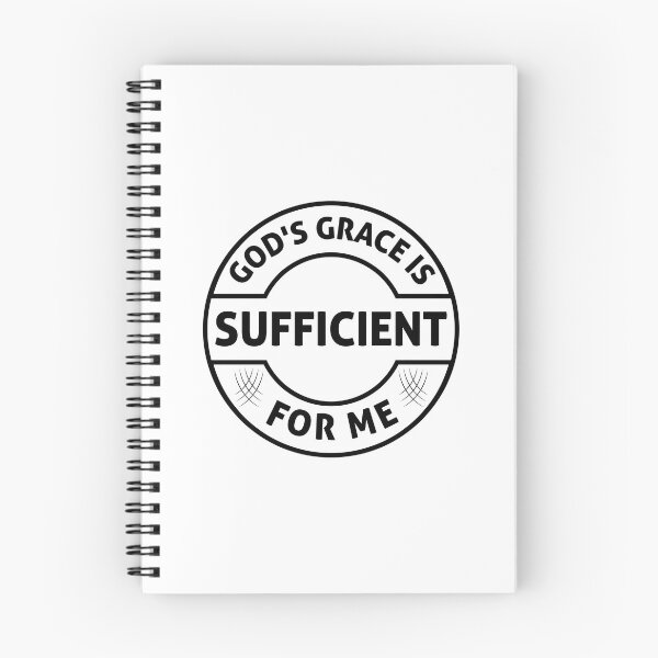 Item preview, God's grace is sufficient for me t-shirt, sticker and logo designed and sold by Billium Halder.
