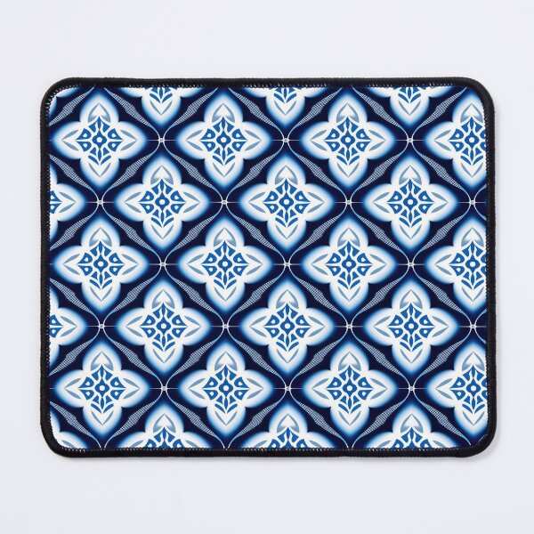 Item preview, Navy Blue Geometric Pattern designed and sold by Digi Artworks Store.