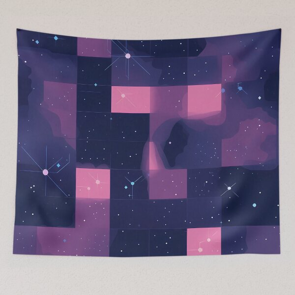 Item preview, Abstract multidimensional expanse - Abstract Universe Seamless Pattern designed and sold by nelloryn.