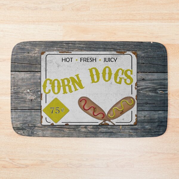 Item preview, Vintage Style Corn Dogs Sign, Corn Dogs Shirt, Corn Dog, Corn Dog Shirt, Corn Dog Lover designed and sold by DogLifeCo.