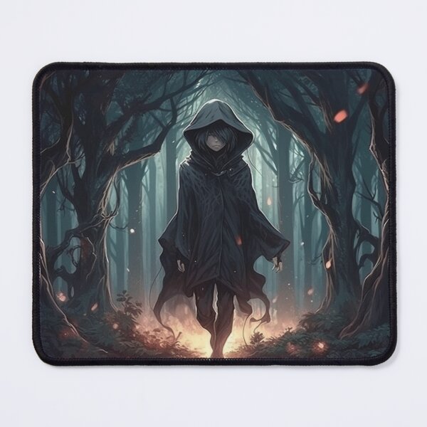 Item preview, Anime Character in Dark Forest designed and sold by DiamondBubbleT.