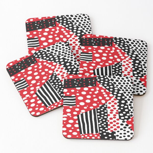Item preview, Abstract Vertical Horizontal Stripes and Circular Sections Design designed and sold by deniselynnimage.