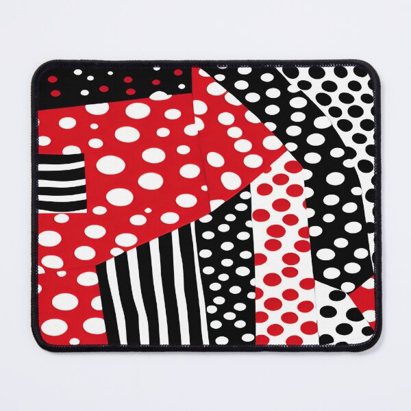 Item preview, Abstract Vertical Horizontal Stripes and Circular Sections Design designed and sold by deniselynnimage.