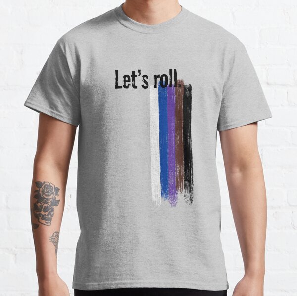 BJJ | Let’s roll. | Long stripe | BJJ Lifestyle Classic T-Shirt