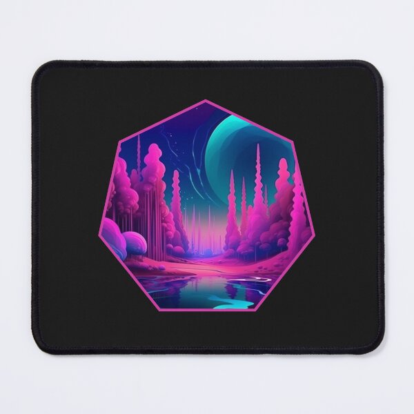 Item preview, Space Forest Heptagon designed and sold by RobinTief.