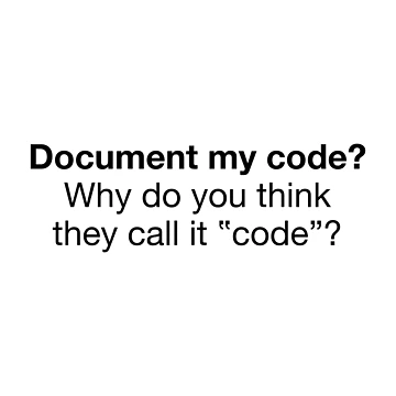 Artwork thumbnail, Document my code by KeepOnCoding