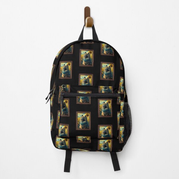 Item preview, Keeshond Sunflower Painting Adorable Dog designed and sold by rafaeltto.