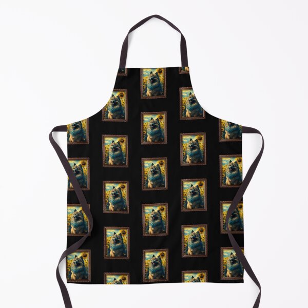 Item preview, Keeshond Sunflower Painting Adorable Dog designed and sold by rafaeltto.