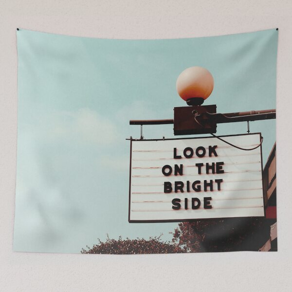 Item preview, look on the bright side marquee sign designed and sold by deriakalfey.