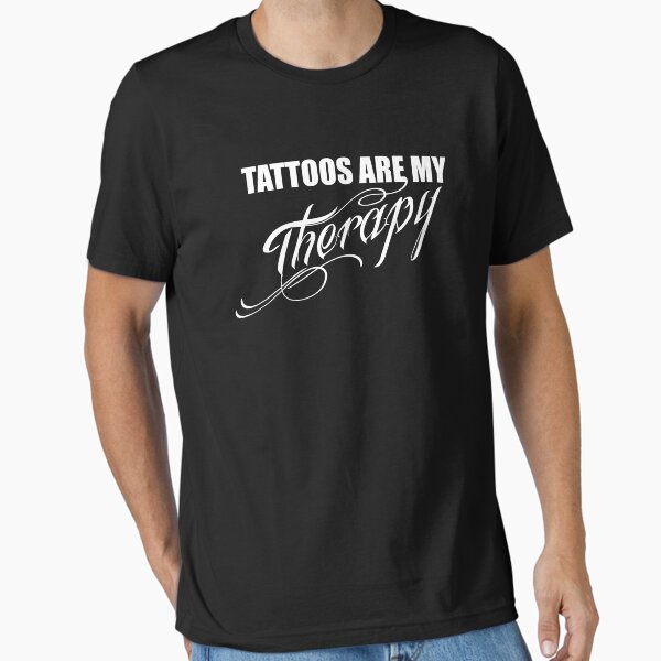 Item preview, Tattoos are my therapy | Tattoo Collection | Funny designed and sold by amduatdesign.