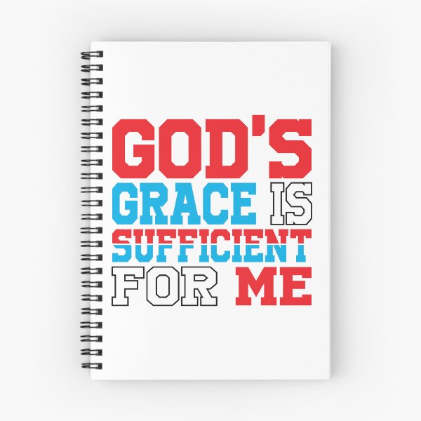 Item preview, God's grace is sufficient for me T-shirt, Sticker and logo designed and sold by Billium Halder.