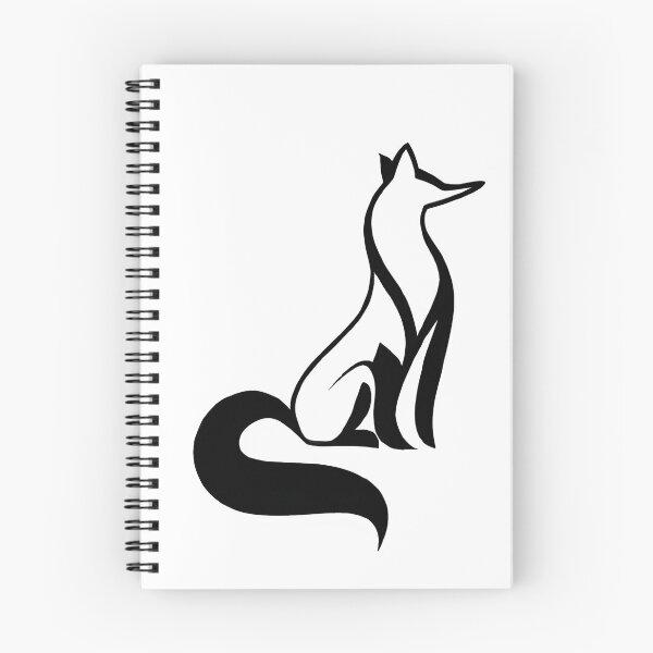 Item preview, Black and white fox designed and sold by mtamri.