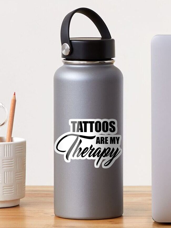 Tattoo Artist Gifts For Men My Tattoos Don't Like You Either 2-Pack Ultra  Slim Can Thermocoolers