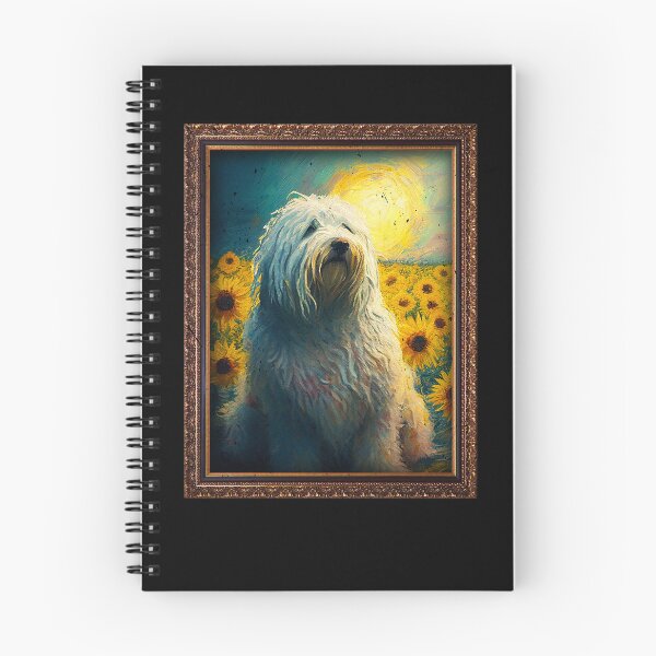 Item preview, Komondor Sunflower Painting Adorable Dog designed and sold by rafaeltto.
