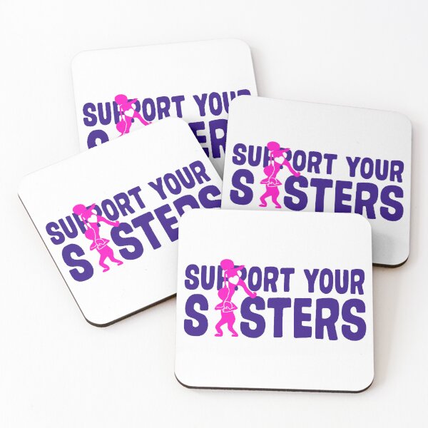 Item preview, Support your Sisters;  designed and sold by StickerApe.